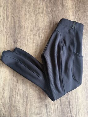 FITS Black Full Seat Riding Breeches / Tights – Women’s Medium